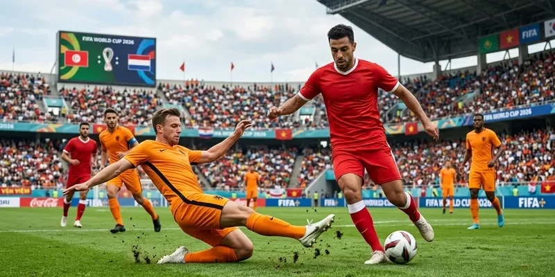 Tunisia và Hà Lan chưa phân thắng bại trong quá khứ